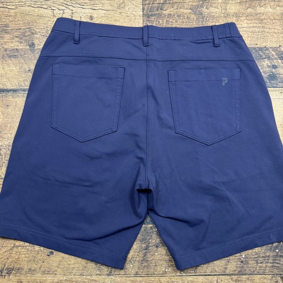Public Rec GoTo Shorts‎ Mens 36 Navy Blue Athletic Performance Stretch Golf - Picture 9 of 10
